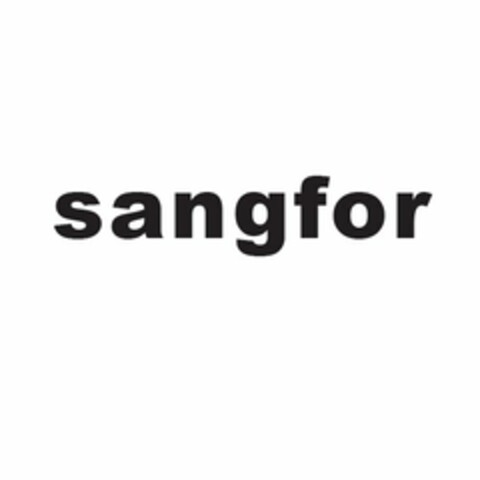 SANGFOR Logo (USPTO, 07.04.2009)