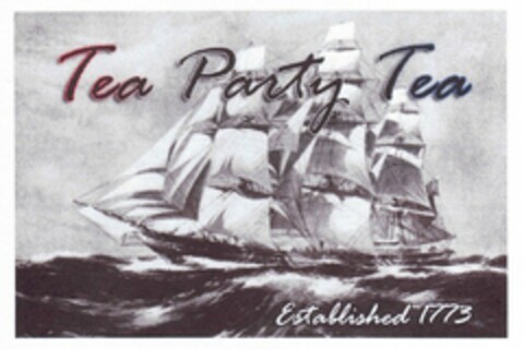 TEA PARTY TEA ESTABLISHED 1773 Logo (USPTO, 16.07.2010)