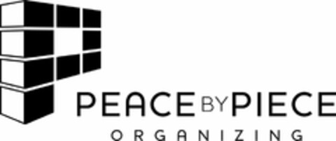 PEACE BY PIECE ORGANIZING Logo (USPTO, 07/16/2010)