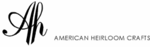 AH AMERICAN HEIRLOOM CRAFTS Logo (USPTO, 14.09.2010)