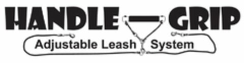 HANDLE GRIP ADJUSTABLE LEASH SYSTEM Logo (USPTO, 27.08.2011)