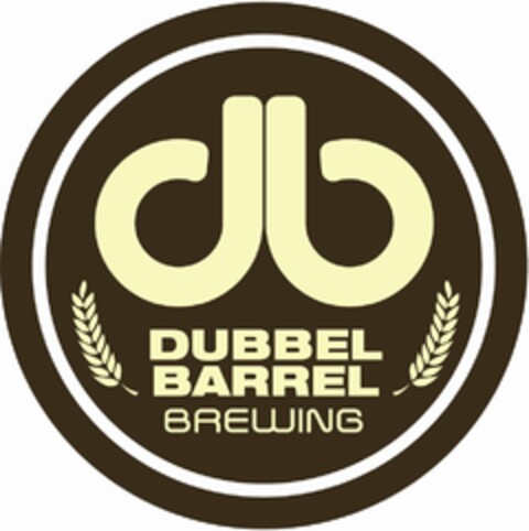 DB DUBBEL BARREL BREWING Logo (USPTO, 07/27/2012)