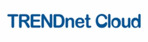 TRENDNET CLOUD Logo (USPTO, 08/10/2012)