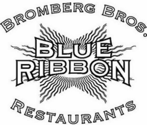 BROMBERG BROS. BLUE RIBBON RESTAURANTS Logo (USPTO, 10/01/2012)