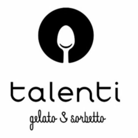 TALENTI GELATO & SORBETTO Logo (USPTO, 11.07.2013)