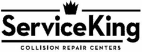 SERVICEKING COLLISION REPAIR CENTERS Logo (USPTO, 07/29/2013)