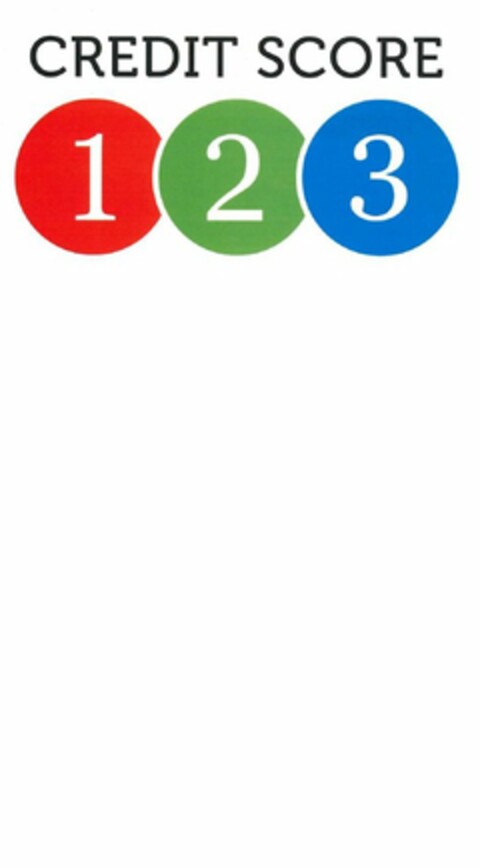 CREDIT SCORE 123 Logo (USPTO, 11.10.2013)