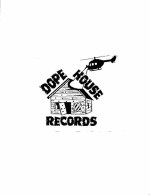 DOPE HOUSE RECORDS Logo (USPTO, 06/24/2014)