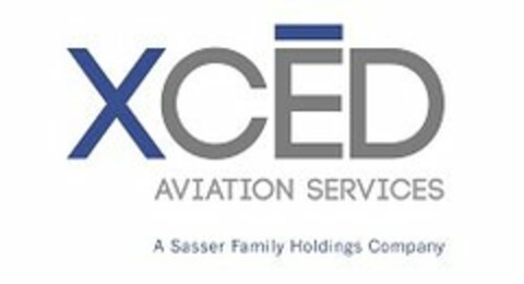 XCED AVIATION SERVICES A SASSER FAMILY HOLDINGS COMPANY Logo (USPTO, 05.09.2014)