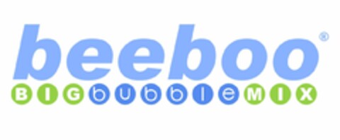 BEEBOO BIG BUBBLE MIX Logo (USPTO, 10.09.2014)