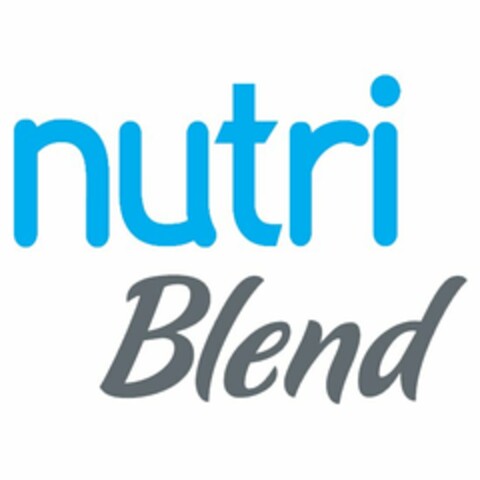 NUTRI BLEND Logo (USPTO, 13.11.2014)