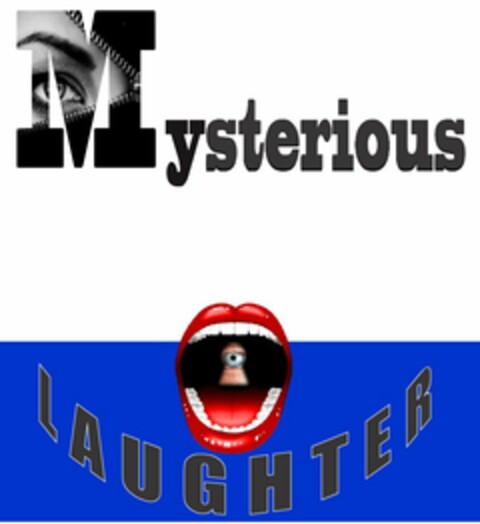 MYSTERIOUS LAUGHTER Logo (USPTO, 01/11/2015)