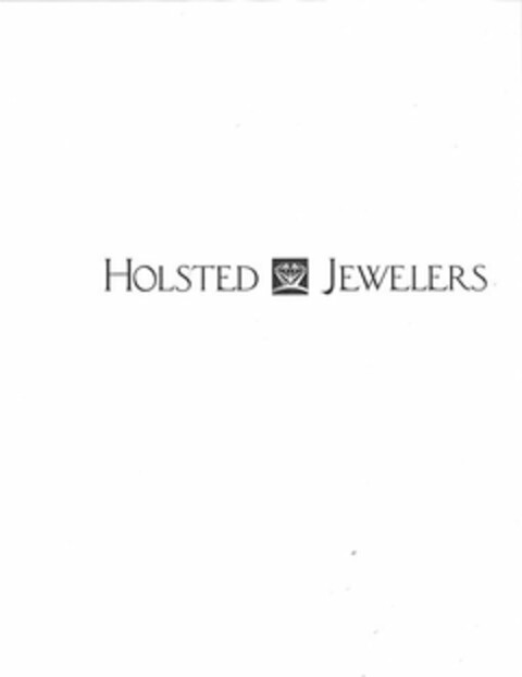 HOLSTED JEWELERS Logo (USPTO, 29.07.2015)