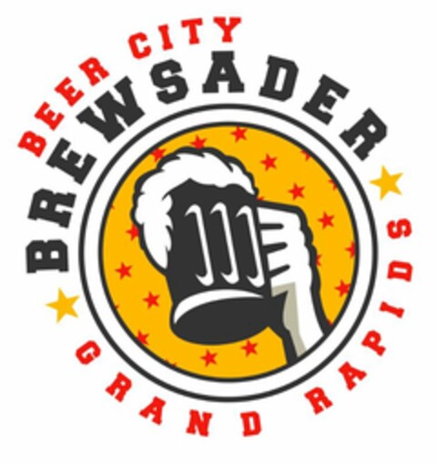 BEER CITY BREWSADER GRAND RAPIDS Logo (USPTO, 14.08.2015)