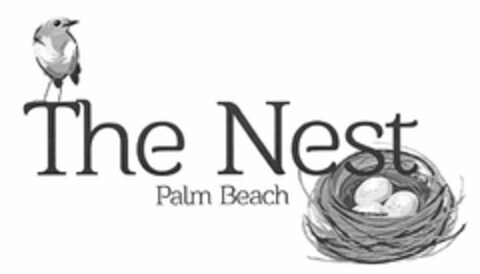 THE NEST PALM BEACH Logo (USPTO, 13.10.2015)