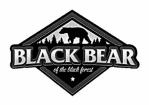 BLACK BEAR OF THE BLACK FOREST Logo (USPTO, 02.02.2016)