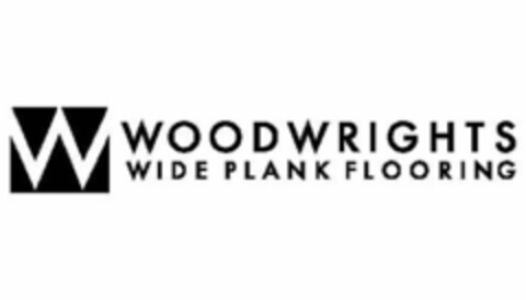 W WOODWRIGHTS WIDE PLANK FLOORING Logo (USPTO, 01.06.2016)