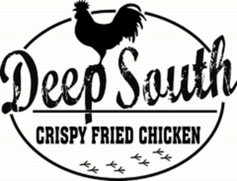 DEEP SOUTH CRISPY FRIED CHICKEN Logo (USPTO, 23.06.2016)