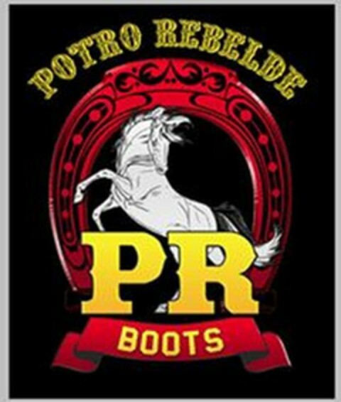POTRO REBELDE PR BOOTS Logo (USPTO, 27.07.2016)