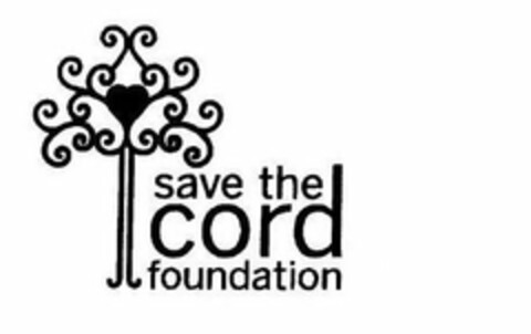 SAVE THE CORD FOUNDATION Logo (USPTO, 07.09.2016)