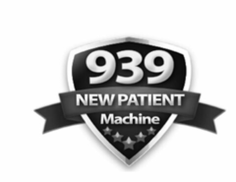 939 NEW PATIENT MACHINE Logo (USPTO, 14.02.2017)