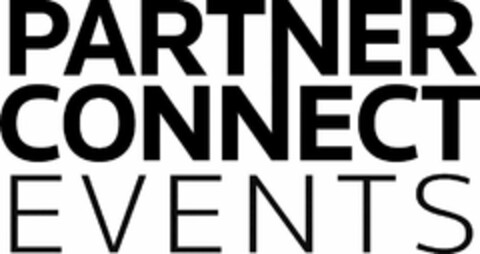 PARTNER CONNECT EVENTS Logo (USPTO, 04/10/2017)