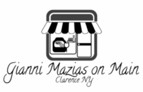 GIANNI MAZIAS ON MAIN CLARENCE NY Logo (USPTO, 27.06.2017)