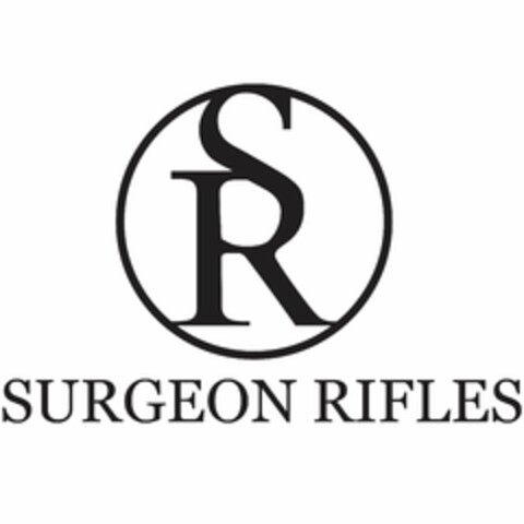 SR SURGEON RIFLES Logo (USPTO, 29.06.2017)