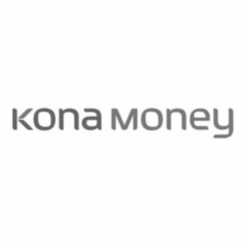 KONA MONEY Logo (USPTO, 07/18/2017)