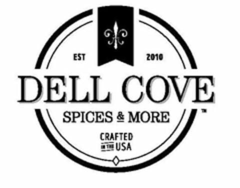 EST 2010 DELL COVE SPICES & MORE CRAFTED IN THE USA Logo (USPTO, 27.09.2017)