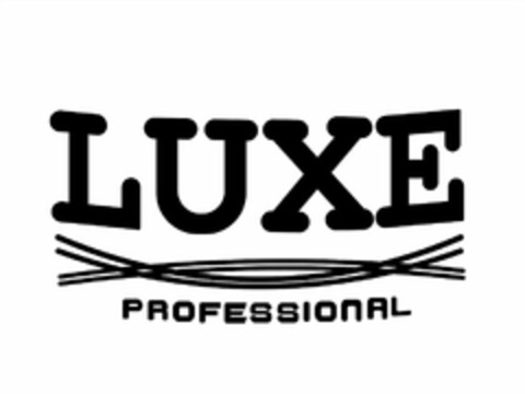 LUXE PROFESSIONAL Logo (USPTO, 01.11.2017)
