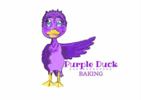 PURPLE DUCK BAKING Logo (USPTO, 11.02.2018)
