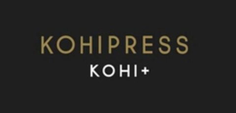KOHIPRESS KOHI+ Logo (USPTO, 05/24/2018)