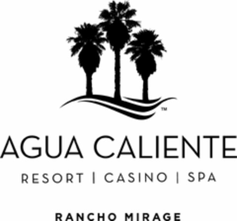 AGUA CALIENTE RESORT | CASINO | SPA RANCHO MIRAGE Logo (USPTO, 01/30/2019)