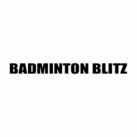 BADMINTON BLITZ Logo (USPTO, 02.08.2019)