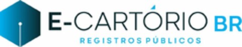 E-CARTÓRIO BR REGISTROS PÚBLICOS Logo (USPTO, 11/05/2019)