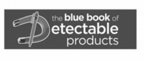 THE BLUE BOOK OF DETECTABLE PRODUCTS Logo (USPTO, 12/23/2019)