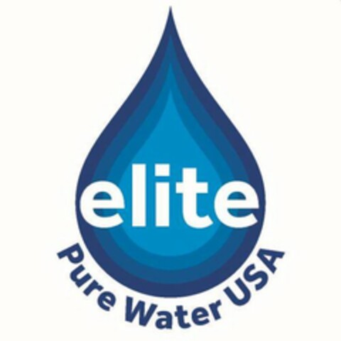 ELITE PURE WATER USA Logo (USPTO, 02/01/2020)