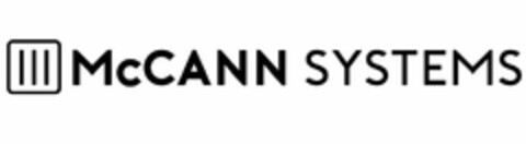 MCCANN SYSTEMS Logo (USPTO, 11.02.2020)