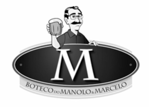 M BOTECO DO MANOLO & MARCELO Logo (USPTO, 30.07.2020)