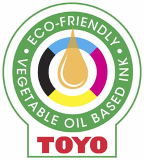 ECO-FRIENDLY VEGETABLE OIL BASED INK TOYO Logo (USPTO, 12.02.2009)