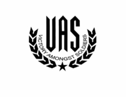 VAS VICTORY AMONGST SOLDIERS Logo (USPTO, 20.10.2009)