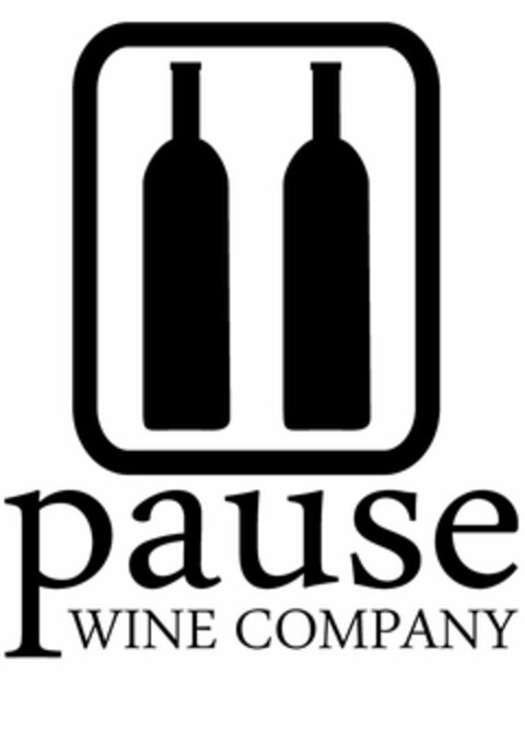 PAUSE WINE COMPANY Logo (USPTO, 18.01.2010)