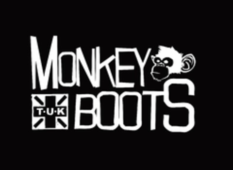 MONKEY BOOTS T·U·K Logo (USPTO, 22.03.2010)