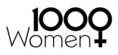 1000WOMEN Logo (USPTO, 29.07.2010)