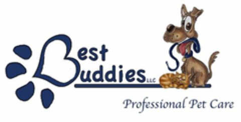 BEST BUDDIES LLC PROFESSIONAL PET CARE Logo (USPTO, 10/17/2010)