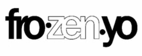 FRO·ZEN·YO Logo (USPTO, 16.11.2010)