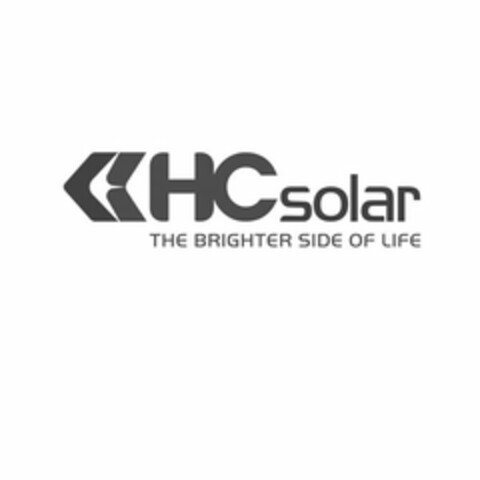 HC SOLAR THE BRIGHTER SIDE OF LIFE Logo (USPTO, 21.06.2011)