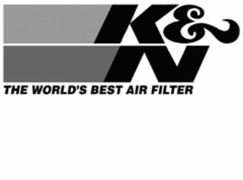 K&N THE WORLD'S BEST AIR FILTER Logo (USPTO, 02.09.2011)