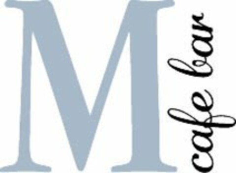 M CAFE BAR Logo (USPTO, 11/14/2011)